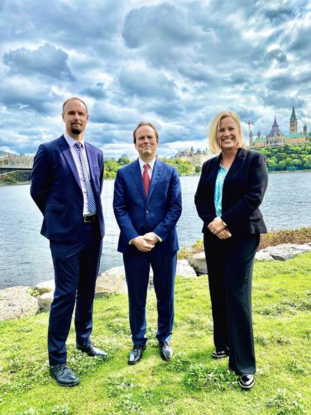 Staff of the Embassy of Iceland in Ottawa